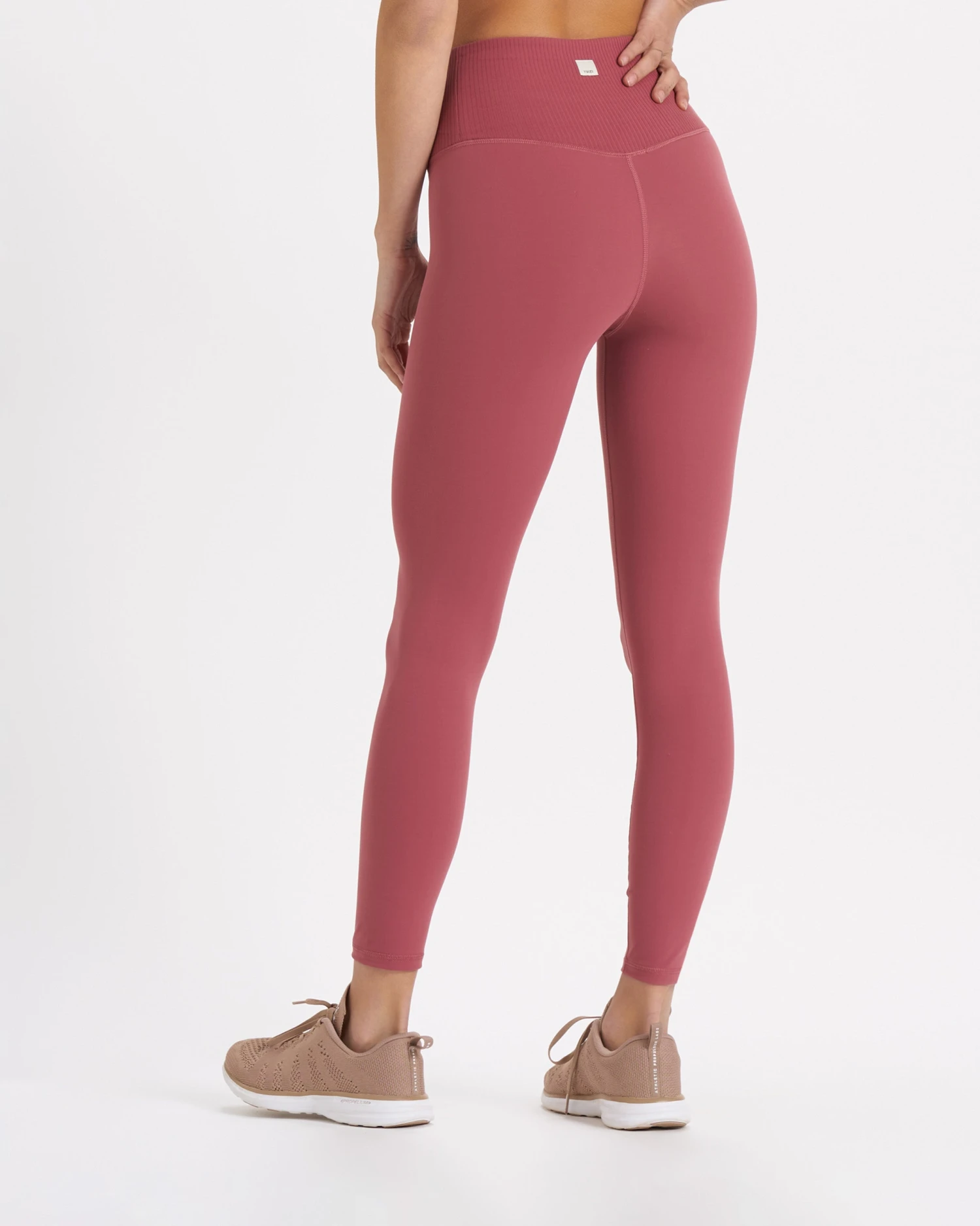 Rib Studio Legging | Desert Rose 5 Rib Studio Legging | Desert Rose - Image 3