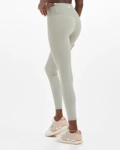 Rib Studio Legging | Eucalyptus 9 Rib Studio Legging | Eucalyptus -TrendSphere VW428EUC 02093