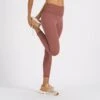 Rib Studio Legging | Terracotta