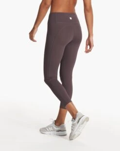 Stride Legging | Plum -TrendSphere VW429PLU FA23 W ECOMM PANTS BACK BOTTOMS 6