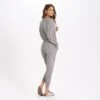 Long-Sleeve Lux Jumpsuit | Clay Heather -TrendSphere VW438HCA 3 1dcca10d d057 4bed a31d 111801cced80