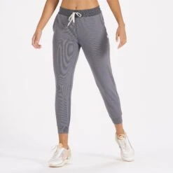 Lux Rib Performance Jogger | Heather Grey -TrendSphere VW441HTG 1 c89fca4b 37fe 4483 938e 66987a9e8aff