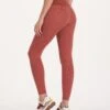 Lux Rib Studio Legging | Cinnamon Heather