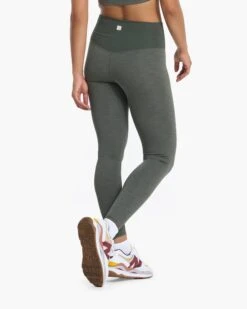 Lux Rib Studio Legging | Dusty Pine Heather 8 Lux Rib Studio Legging | Dusty Pine Heather -TrendSphere VW442HDY 1895