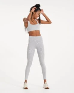 Lux Rib Studio Legging | Pale Grey Heather 16 Lux Rib Studio Legging | Pale Grey Heather -TrendSphere VW442PHG 3203