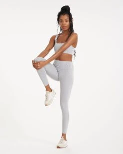 Lux Rib Studio Legging | Pale Grey Heather 15 Lux Rib Studio Legging | Pale Grey Heather -TrendSphere VW442PHG 3216