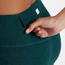 Clean Elevation Legging-Long | Jade Heather -TrendSphere VW444 LHJA 00453