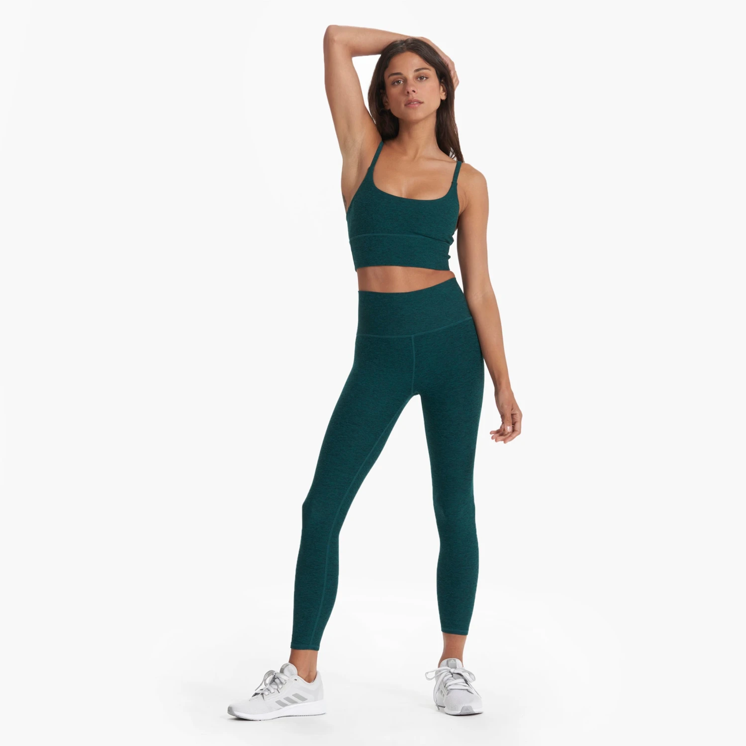 Clean Elevation Legging-Short | Jade Heather 9 Clean Elevation Legging-Short | Jade Heather - Image 7