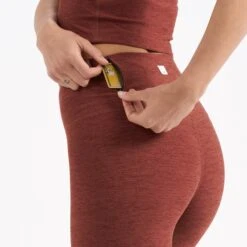 Clean Elevation Legging | Brick Heather 13 Clean Elevation Legging | Brick Heather -TrendSphere VW444HBR 6