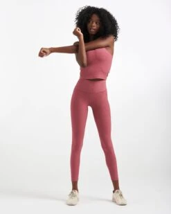 Clean Elevation Legging | Desert Rose Heather 13 Clean Elevation Legging | Desert Rose Heather -TrendSphere VW444HDR 00324