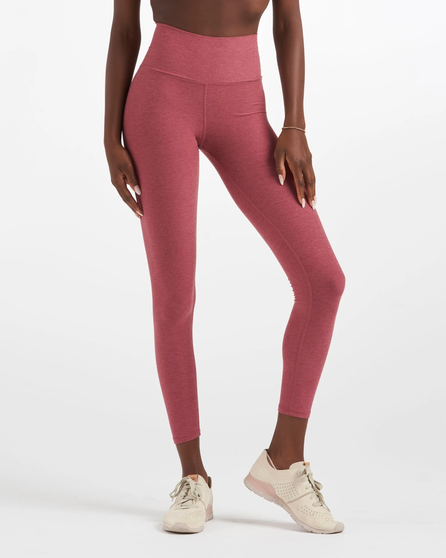 Clean Elevation Legging | Desert Rose Heather 3 Clean Elevation Legging | Desert Rose Heather