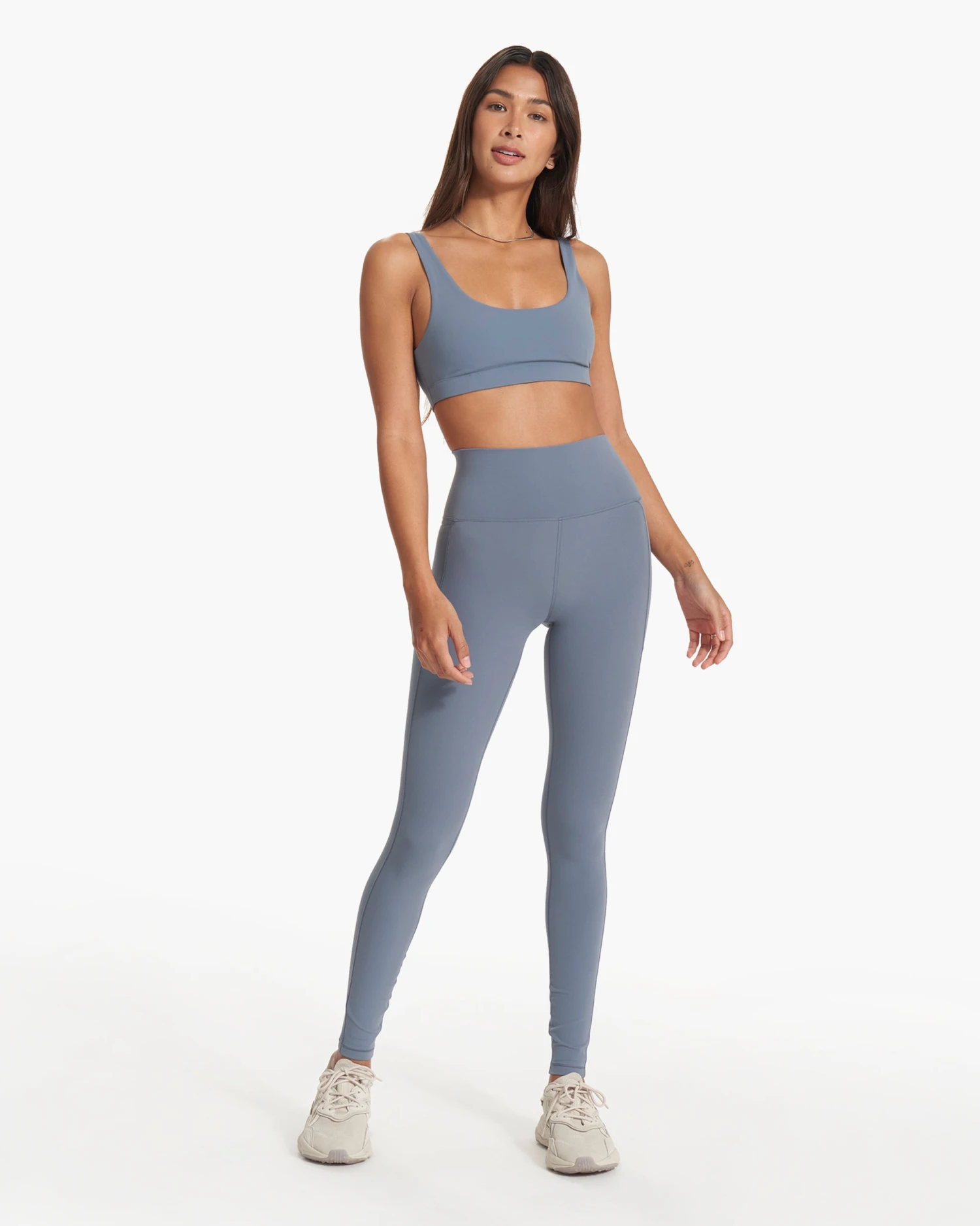 Studio Pocket Legging-Long | Light Azure 6 Studio Pocket Legging-Long | Light Azure - Image 4