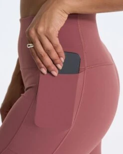 Studio Pocket Legging-Long | Rosewood -TrendSphere VW446 L 1706