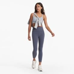 Studio Pocket Legging-Short | Azure 13 Studio Pocket Legging-Short | Azure -TrendSphere VW446 SAZR 02327