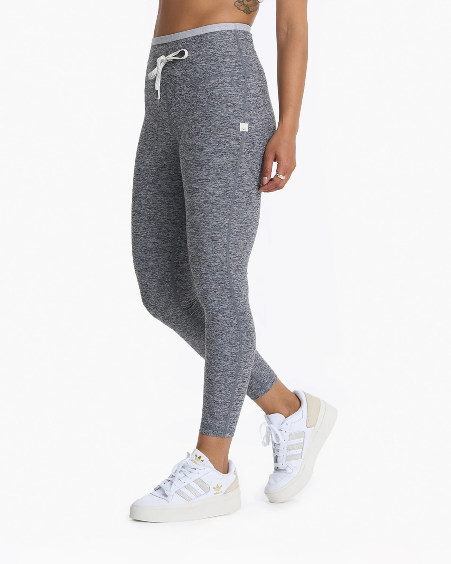 Vibe Elevation Legging | Heather Grey 4 Vibe Elevation Legging | Heather Grey - Image 2