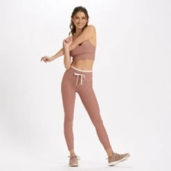 Vibe Elevation Legging | Light Terracotta Heather -TrendSphere VW452LCH 5 a213bec7 b6b0 4660 90ae 306b71886d4d