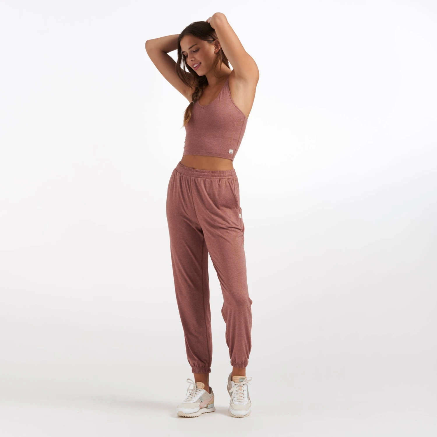 Boyfriend Jogger | Light Terracotta Heather 10 Boyfriend Jogger | Light Terracotta Heather - Image 8