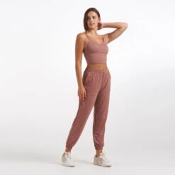 Boyfriend Jogger | Light Terracotta Heather 16 Boyfriend Jogger | Light Terracotta Heather -TrendSphere VW457LCH 3169