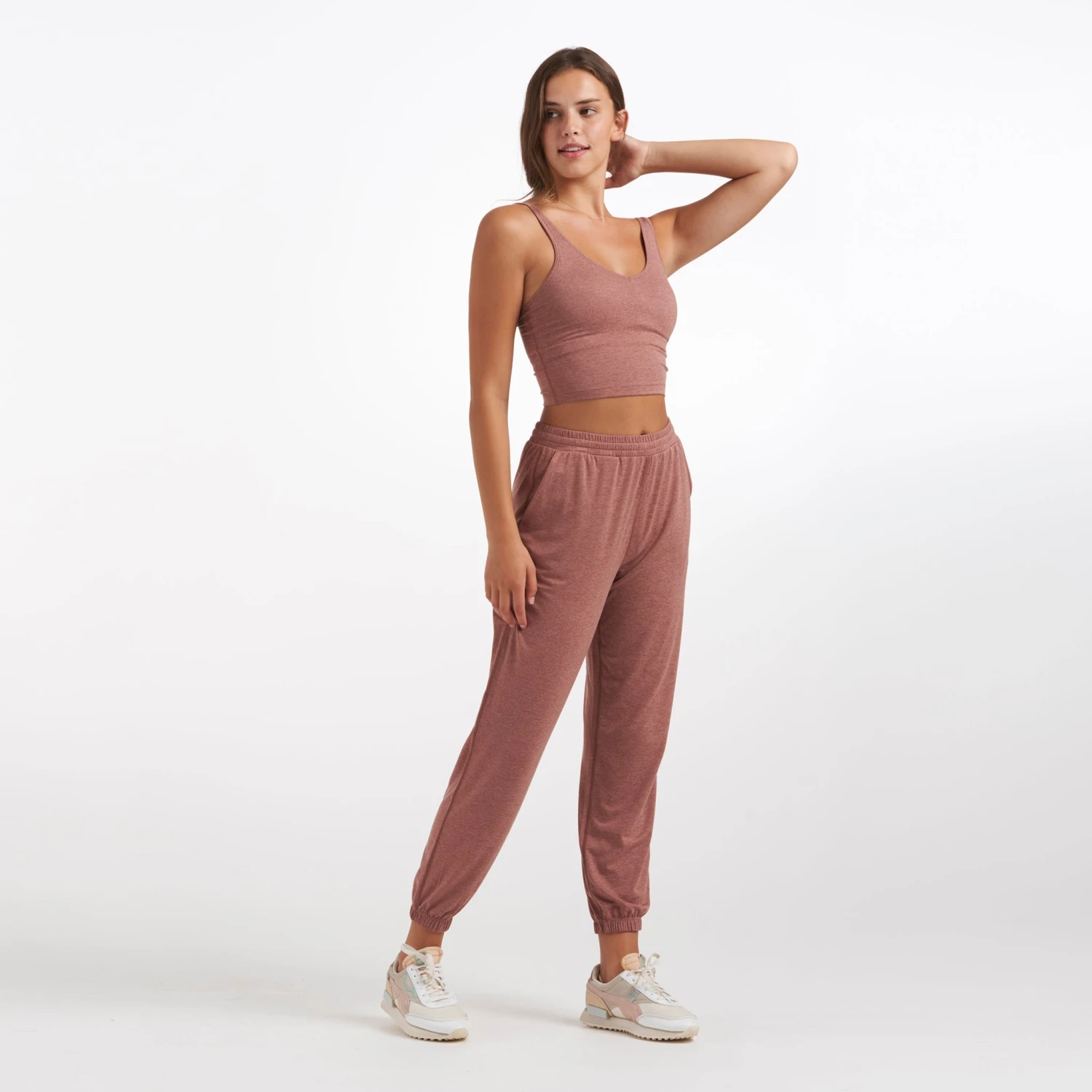 Boyfriend Jogger | Light Terracotta Heather 9 Boyfriend Jogger | Light Terracotta Heather - Image 7