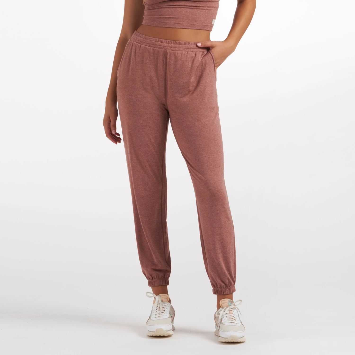 Boyfriend Jogger | Light Terracotta Heather 3 Boyfriend Jogger | Light Terracotta Heather