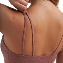 Halo Performance Crop | Light Terracotta Heather -TrendSphere VW457LCH 3254