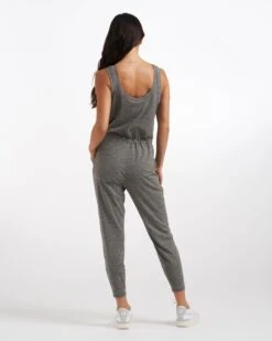 Lux At Ease Jumpsuit | Heather Grey 13 Lux At Ease Jumpsuit | Heather Grey -TrendSphere VW458HTG 1024