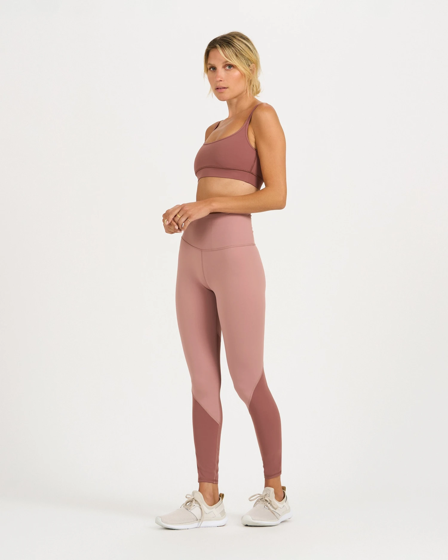 Colorblock Studio Legging | Light Terracotta 5 Colorblock Studio Legging | Light Terracotta - Image 3