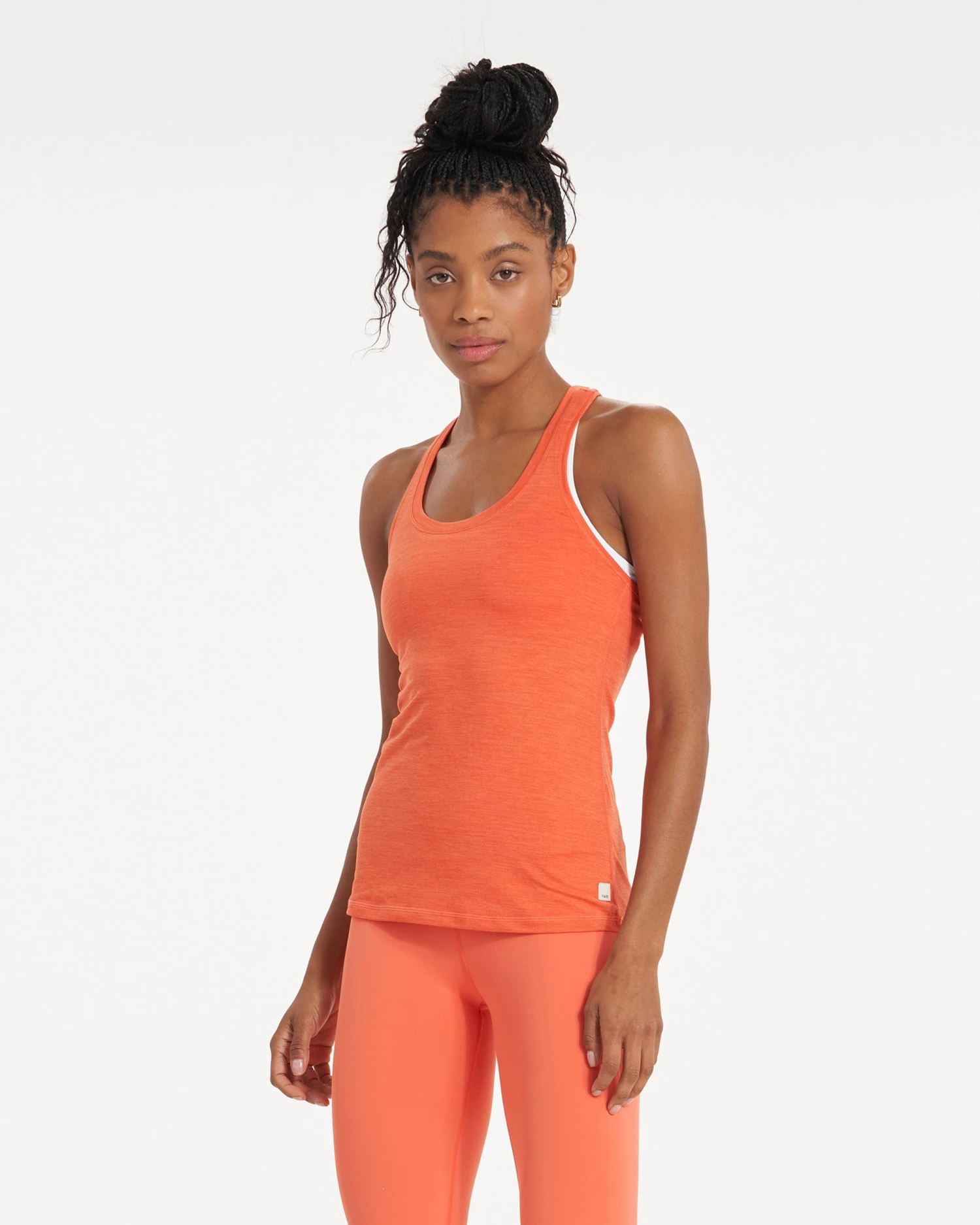 Lux Performance Tank | Grapefruit Heather 3 Lux Performance Tank | Grapefruit Heather