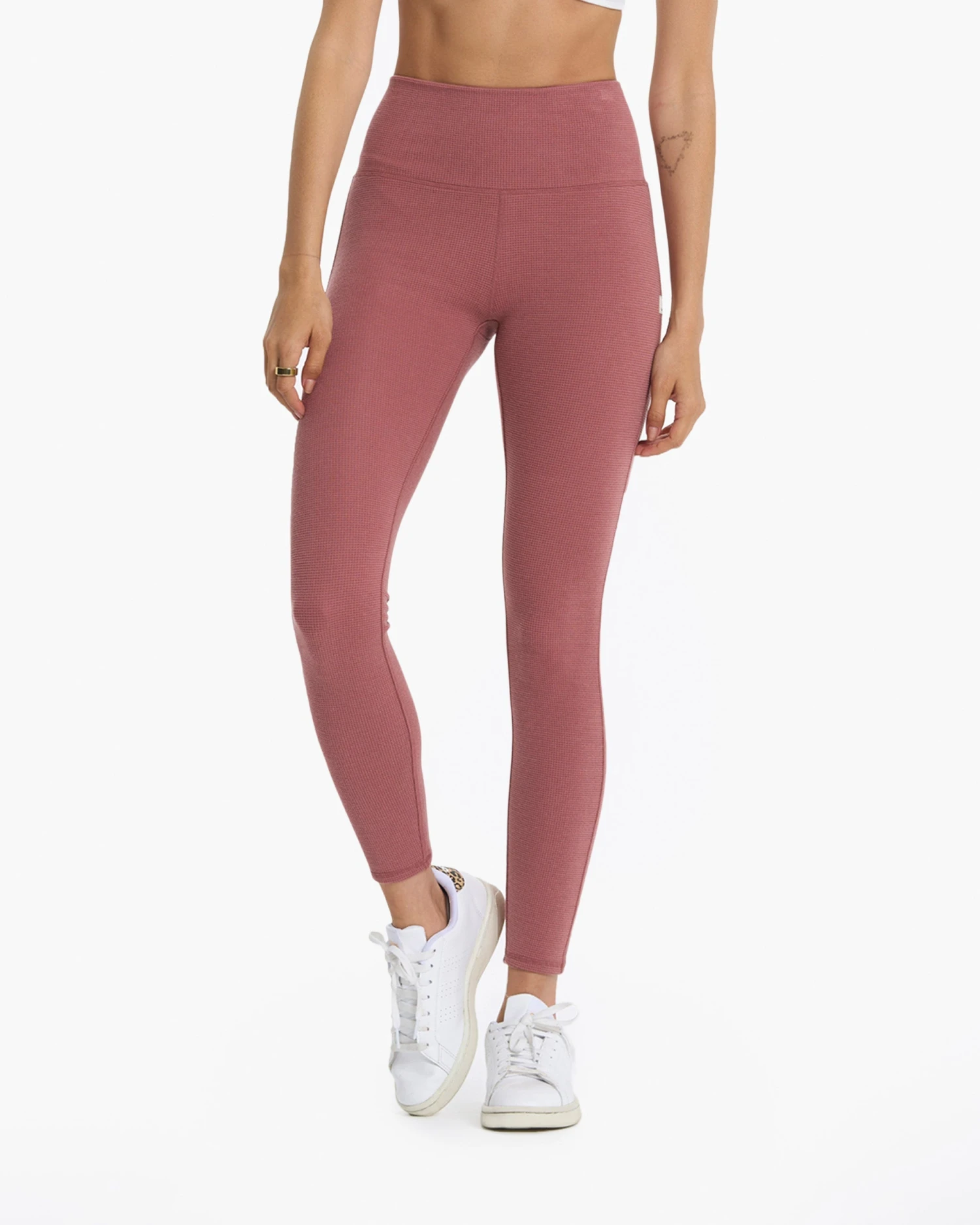 Bayview Thermal Legging | Rosewood 4 Bayview Thermal Legging | Rosewood - Image 2