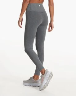 Washed Studio Legging | Washed Charcoal -TrendSphere VW472WCH 0174