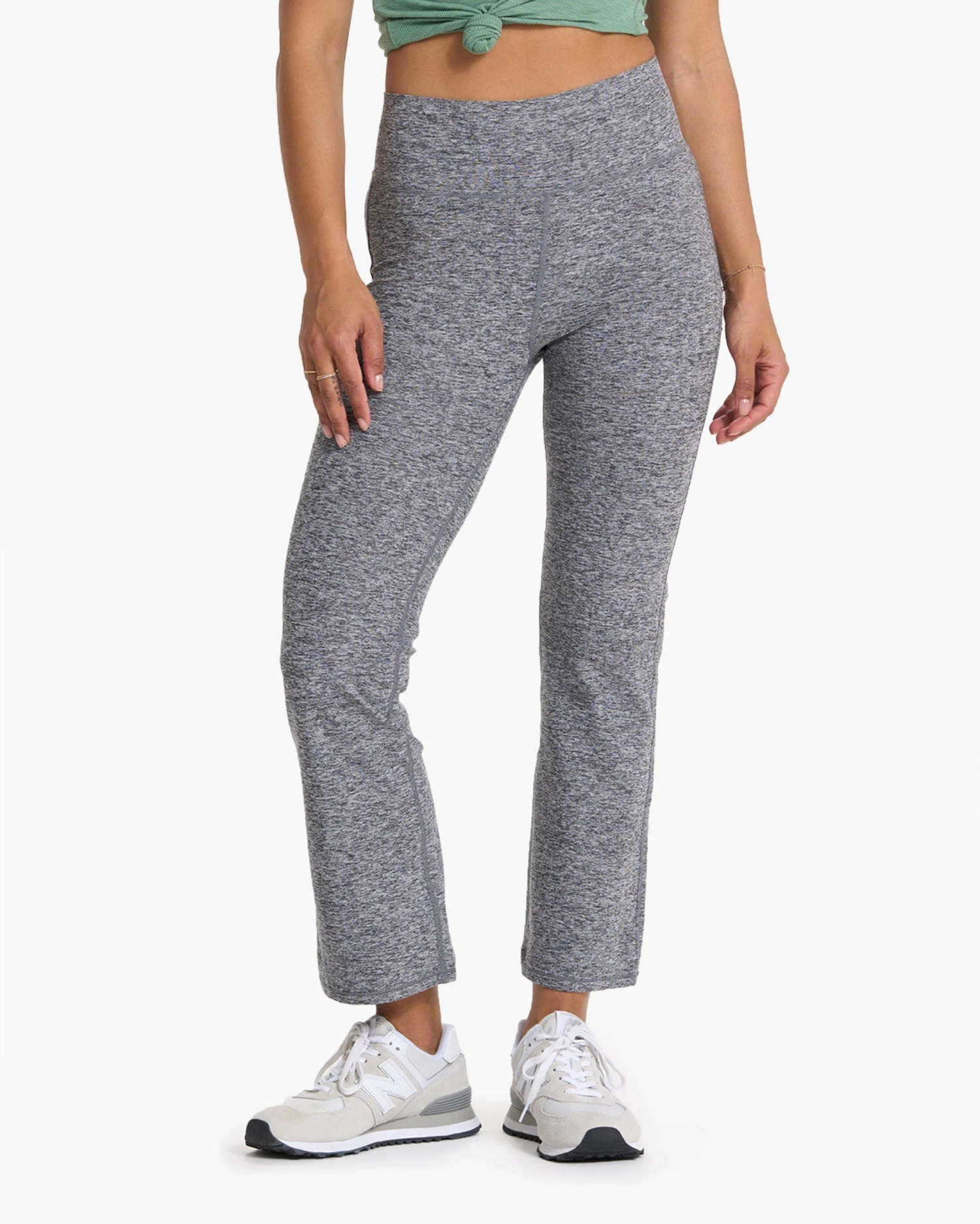 Mid Rise Elevation Slim Bootcut | Heather Grey 3 Mid Rise Elevation Slim Bootcut | Heather Grey