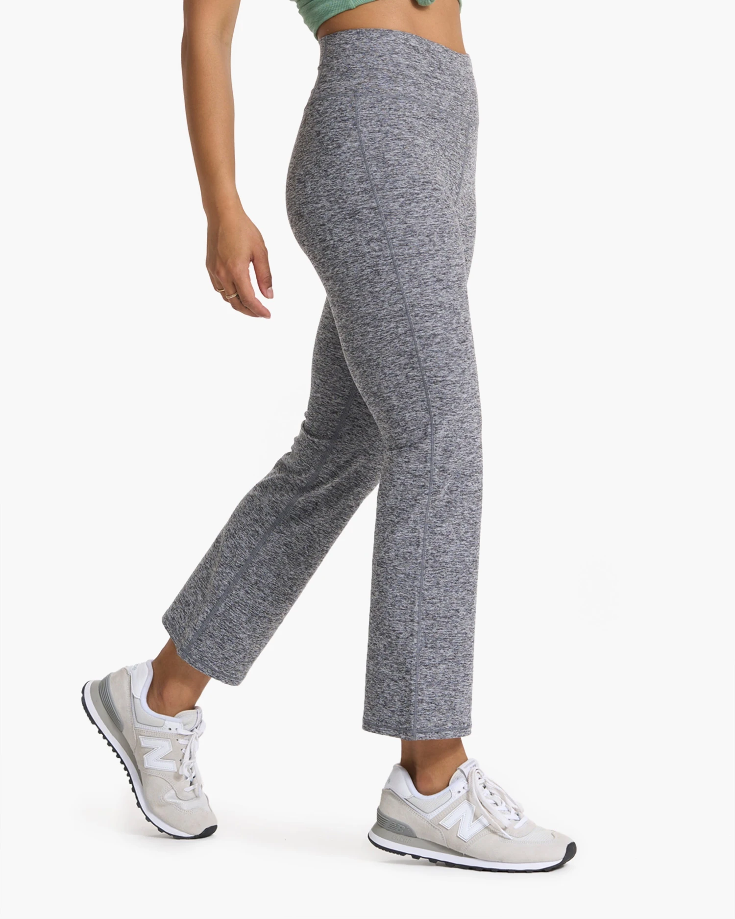 Mid Rise Elevation Slim Bootcut | Heather Grey 4 Mid Rise Elevation Slim Bootcut | Heather Grey - Image 2