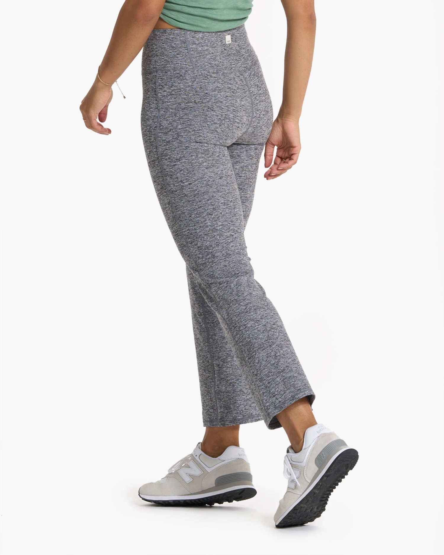 Mid Rise Elevation Slim Bootcut | Heather Grey 6 Mid Rise Elevation Slim Bootcut | Heather Grey - Image 4