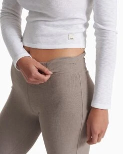 Mid Rise Elevation Slim Bootcut | Walnut Heather -TrendSphere VW487HWA SP23 W ECOMM PANTS 4201 FULL 1x1 d7beae8e b45f 417d 9e99 b8bc98144fcf