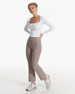 Mid Rise Elevation Slim Bootcut | Walnut Heather -TrendSphere VW487HWA SP23 W ECOMM PANTS 4281 BOTTOM 1x1 124e8a65 14c7 4601 9566 09f3aecc8a54