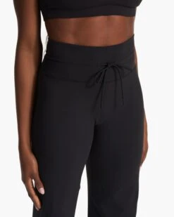 Daily Wideleg - Long | Black -TrendSphere VW489 LBLK FA23 W ECOMM PANTS DETAIL 8