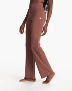 Daily Wideleg - Long | Hazelnut -TrendSphere VW489 LHZN FA23 W ECOMM PANTS FRONT ALT BOTTOMS 4