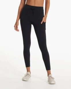 Daily Pocket Legging | Black
