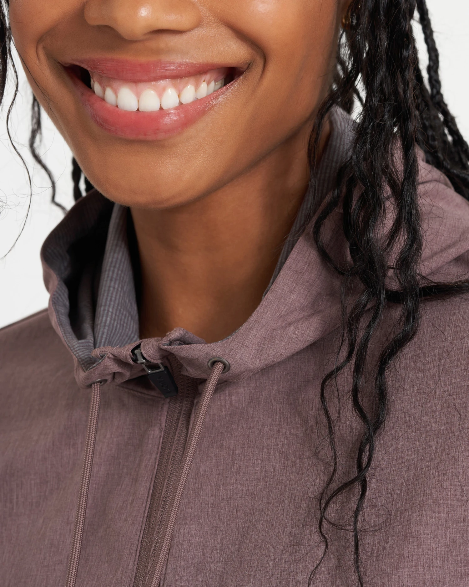 Womens Outdoor Trainer Shell | Hazel Linen Texture 7 Womens Outdoor Trainer Shell | Hazel Linen Texture - Image 5