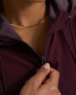 Womens Outdoor Trainer Shell | Ruby Linen Texture -TrendSphere VW501RBT 0645