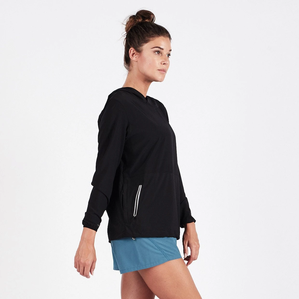 Westerly Packable Pullover | Black 4 Westerly Packable Pullover | Black - Image 2