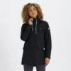 Womens Palisades Rain Jacket | Black 2 Womens Palisades Rain Jacket | Black -TrendSphere VW513BLK 1