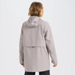 Womens Palisades Rain Jacket | Putty -TrendSphere VW513PTY 3