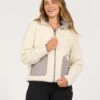 Womens Alpine Sherpa Jacket | Natural 1 Womens Alpine Sherpa Jacket | Natural -TrendSphere VW516NAT 2259