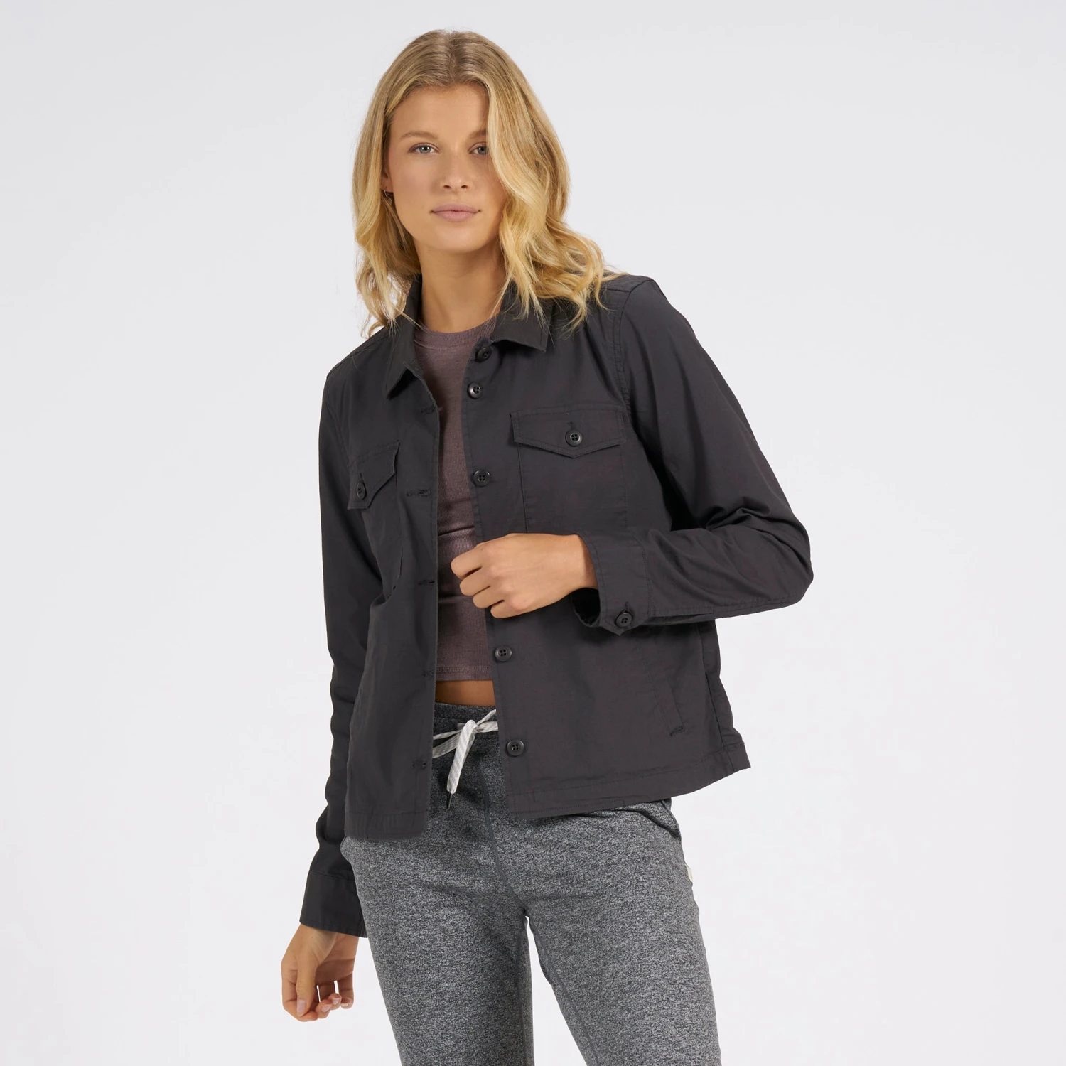 Womens Ripstop Jacket | Charcoal 5 Womens Ripstop Jacket | Charcoal - Image 3