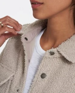 Sycamore Shirt Jacket | Dark Salt -TrendSphere VW541DSA 01750