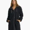 Sherpa Hooded Trench | Black -TrendSphere VW548BLK 2429