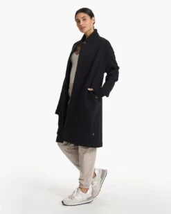 Restore Coat | Black -TrendSphere VW569BLK SP23 W ECOMM DETAIL 3213 1x1 217b1583 4c3f 4bd3 a76a b9d0ce781004
