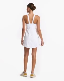 Volley Dress | White -TrendSphere VW604WHT SP22 W ECOMM FULL 8584 0745f870 c7f4 4055 8bd7 6e4f97b15035