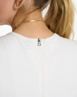 Topspin Dress | White -TrendSphere VW605WHT SP24 W ECOMM dresses DETAIL 4